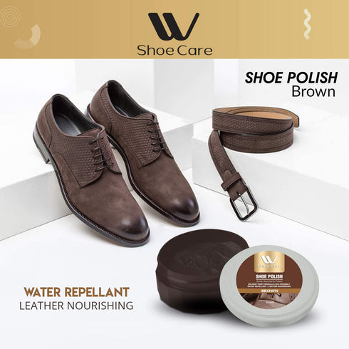 Black and Brown Shoe Shine Polish Kit | WBM SHOE CARE